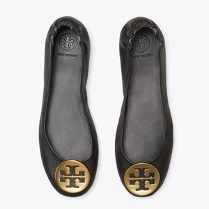 Tory Burch black reva flats size 7.5 / 8